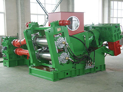Double Conical-Screw Extruder and Sheeters